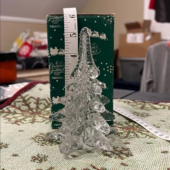 Enesco Clear Crystal Holiday Tree Decor - Picture 7 of 7